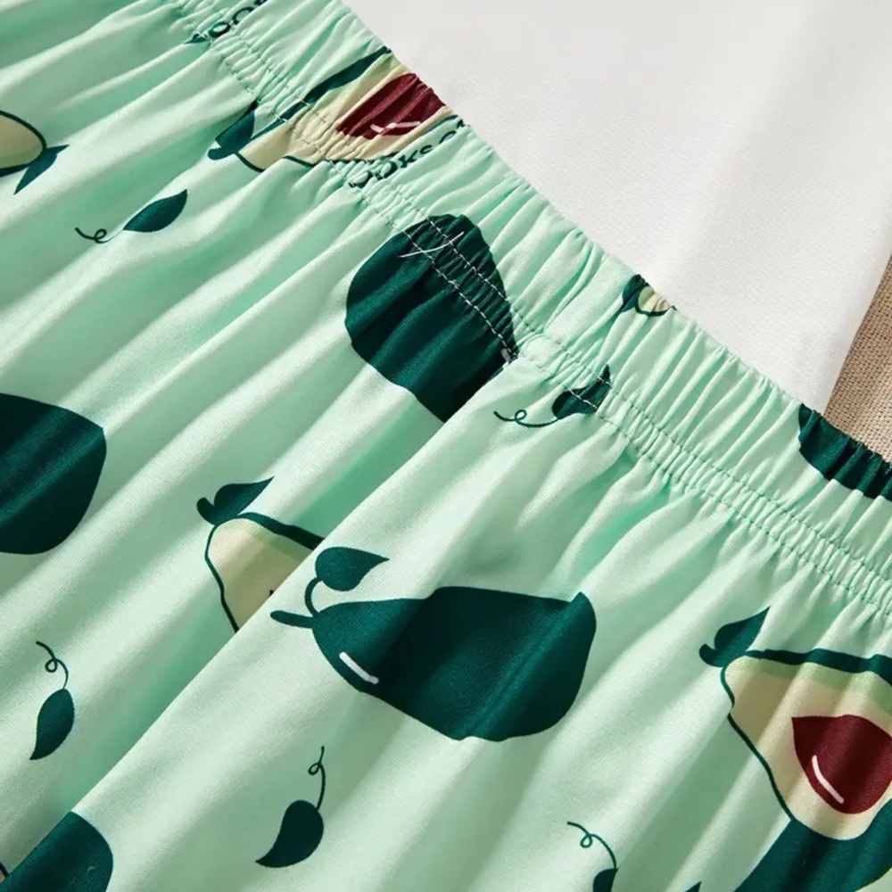 Nip Avocado Short Sleeve And Short Pj Set - image 3